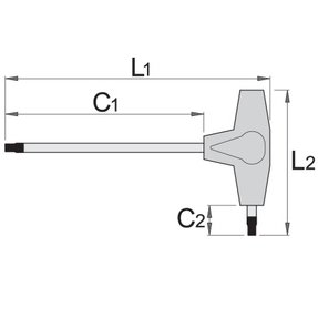 Ключ з Т-подібною рукояткою