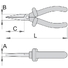 Плоскогубцы изолированные удлинённые