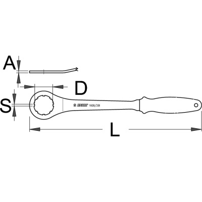 Ключ для каретки XTR та Dura Ace