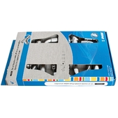 Набір ключів торцевих вигнутих в картонній коробці UNIOR  (177CS11)