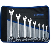 Набір ключів комбінованих  в сумці UNIOR  (125/1CT)