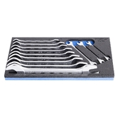 Набір ключів рожкових в SOS ложементі 12 місць UNIOR  (964/1SOS)