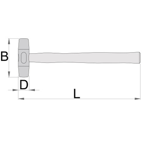 Молоток з бойком із поліуретана