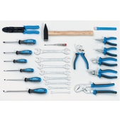 Набор инструментов в сумке из искусственной кожи   ((910/1))