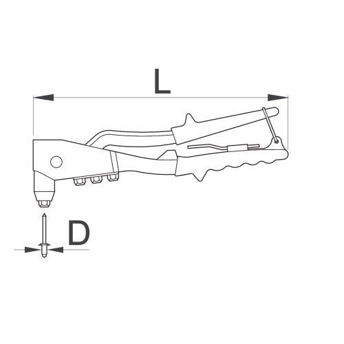 Заклепочник ручний