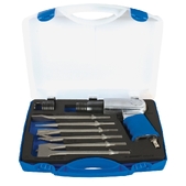 Молоток- зубило ударний пневматичний  з набором зубил UNIOR  (1514PB)