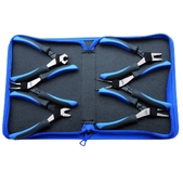 Набір шарнірно-губцевого інструмента для електроніки в сумці   (403A)