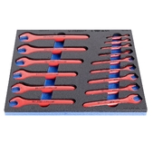 Набір ключів комбінованих односторонніх ізольованих в SOS-ложементі UNIOR  (964VDE1)