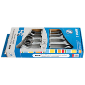 Набір ключів кованих комбінованих з храповиком в картонній упаковці UNIOR  (160/2CS)