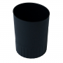 Стакан пластиковый для письменных принадлежностей, JOBMAX, черный BUROMAX Пластик (Im-off)