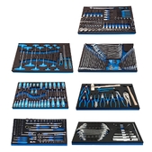 Набір інструментів в SOS-ложементах UNIOR  (1011A)