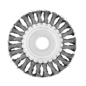 Щітка кільцева 125х22,2 мм  Диск (INTERTOOL)