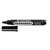 Маркер перманентный 2,5мм., черный centropen Перманентный ((Im-off))