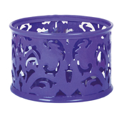 Підставка для скріпок, BAROCCO, металева, фіолетова BUROMAX  (Im-off)