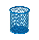 Підставка для пишучого приладдя, метал, синя, KIDS Line   (Im-off)