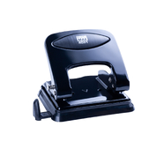 Діркопробивач металевий, до 30 аркушів, 133х114х93мм, чорний BUROMAX  (Im-off)