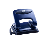 Діркопробивач металевий, до 30 аркушів, 133х114х93мм, синій BUROMAX  (Im-off)