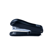 Степлер пластиковий (круглий), JOBMAX, 10 аркушів, (скоби №10), 90x39x24мм, чорний BUROMAX  (Im-off)