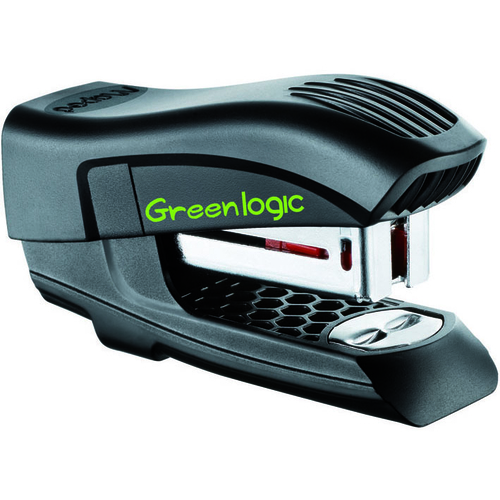 Степлер компактний GREENLOGIC MINI, пластиковий, 15л., (скоби №24/6; 26/6), асорті