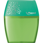Точилка с контейнером SHAKER, 2 отв., ассорти Maped 1 ((Im-off))