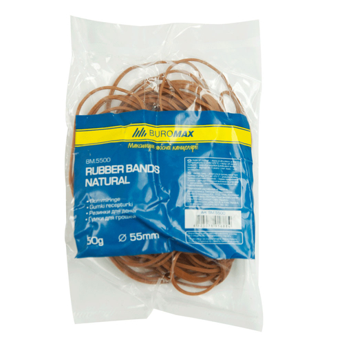 Гумки для грошей NATURAL, 50 г, 55 мм
