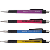 Ручка кулькова автоматична WISE, синя BUROMAX  (BM.8228)