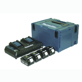 Набір акумуляторів LXT (BL1840x4, DC18RD, Makpac3) MAKITA 18 (197156-9)
