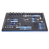 Набор инструментов в SOS-ложементе UNIOR  ((964/47SOS))