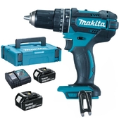 Аккумуляторная дрель-шуруповерт с ударом MAKITA  ((DHP482RMJ))