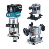 Аккумуляторный фрезер MAKITA 18 ((DRT50RTJX2))