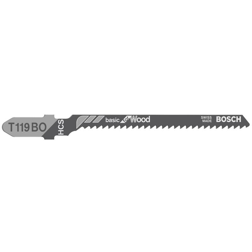 Полотна для лобзиків T 119 BO Basic for Wood