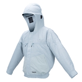 Аккумуляторная куртка с вентиляцией с капюшоном LXT/CXT MAKITA M ((DFJ207ZM))