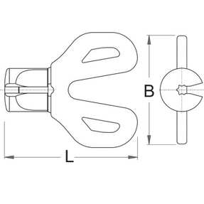 Ключ для ниппеля со звездообразным профилем DT Swiss