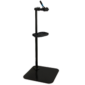 Стійка для ремонту велосипедів з опорною плитою і лещатами з пружиною UNIOR  (1693B)