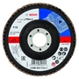 Пелюсткові шліфувальні диски, прямі BOSCH 115 (3165140756921)