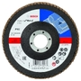 Пелюсткові шліфувальні диски, прямі BOSCH 125 (3165140756976)