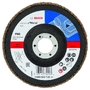 Пелюсткові шліфувальні диски, прямі BOSCH 125 (3165140756983)