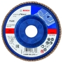Пелюсткові шліфувальні диски, прямі BOSCH 115 (3165140786706)
