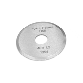 Нож дисковый 40х1,2мм F u J Peters  ((F u J Peters))