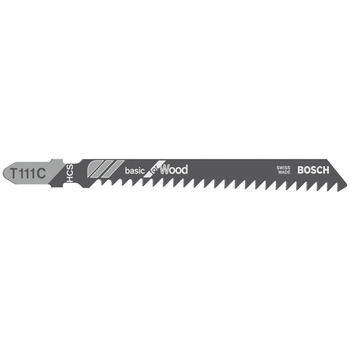 Полотна для лобзиків T 111 C Basic for Wood