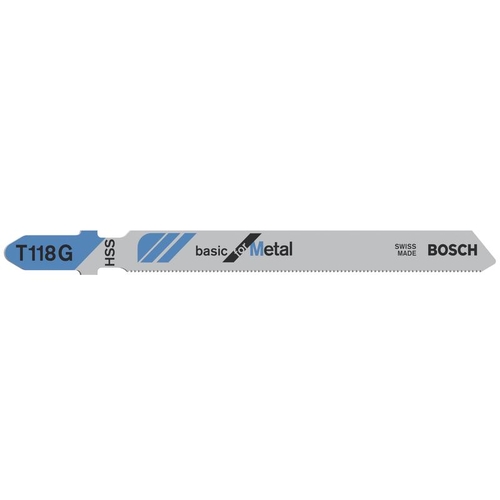Полотна для лобзиків T 118 G Basic for Metal