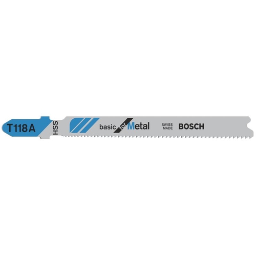 Полотна для лобзиків T 118 A Basic for Metal