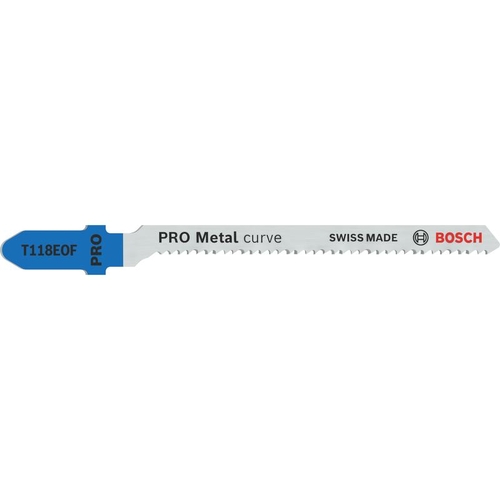 Полотно для лобзиків PRO Metal Curve T118EOF