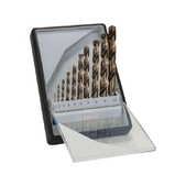 Набір спіральних свердел PRO Stainless Steel HSS-Co BOSCH 1.0; 2.0; 3.0; 4.0; 5.0; 6.0; 7.0; 8.0; 9.0; 10.0 (3165140517058)