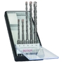 Набори ударних свердел SDS plus-5 Robust Line BOSCH 5.0; 6.0; 6.0; 8.0; 10.0 (3165140517072)