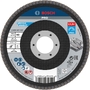 Лепестковый шлифовальный диск, угловой, волокнистый BOSCH 115 ((3165140270243))