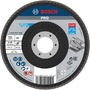 Пелюстковий шліфувальний диск, кутовий, волокнистий BOSCH 125 (3165140270274)