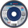 Пелюстковий шліфувальний диск, прямий, пластиковий BOSCH 125 (3165140270779)