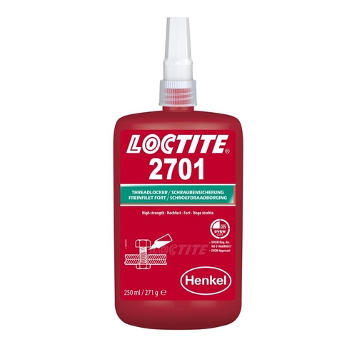 Loctite 2701 фиксатор высокой прочности для нержавейки/оцинковки DVGW разрешение (EN 751-1) NG-5146