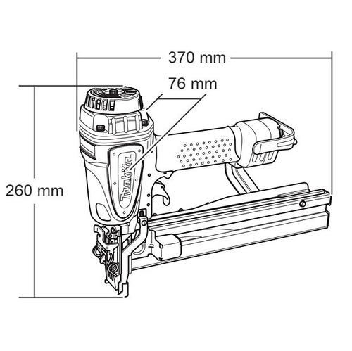 Пневматический степлер Makita AT1150A